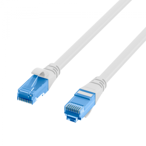 RJ45 Patch cable U/UTP, Cat.6A, LSZH,Premium, 500MHz, 2,0m, white