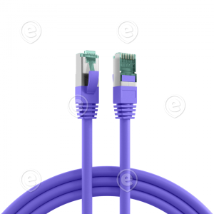 RJ45 Patch cable S/FTP, Cat.6A, LSZH, 20m, violet