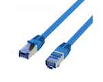 PC CAT6A S/FTP 10G 0,25m (blue) Superflex        